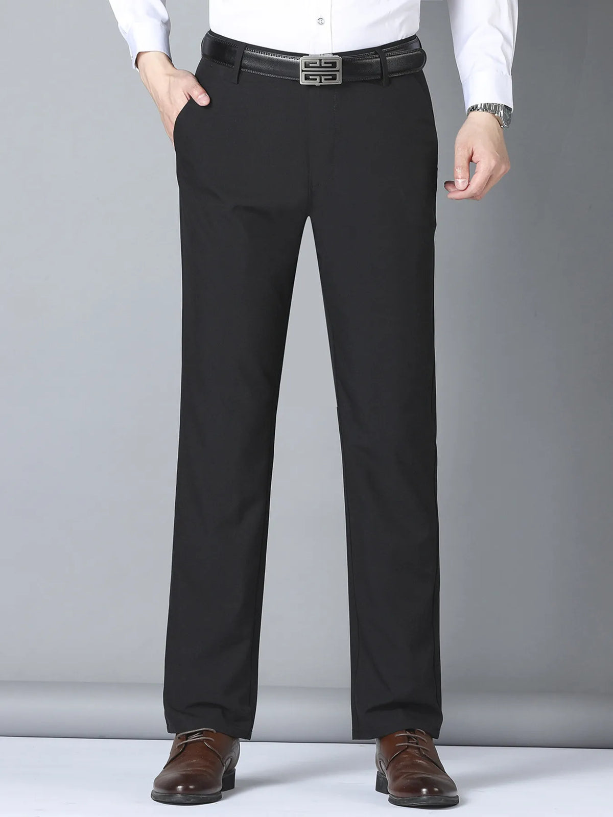 Men's Professional Comfort black Trousers