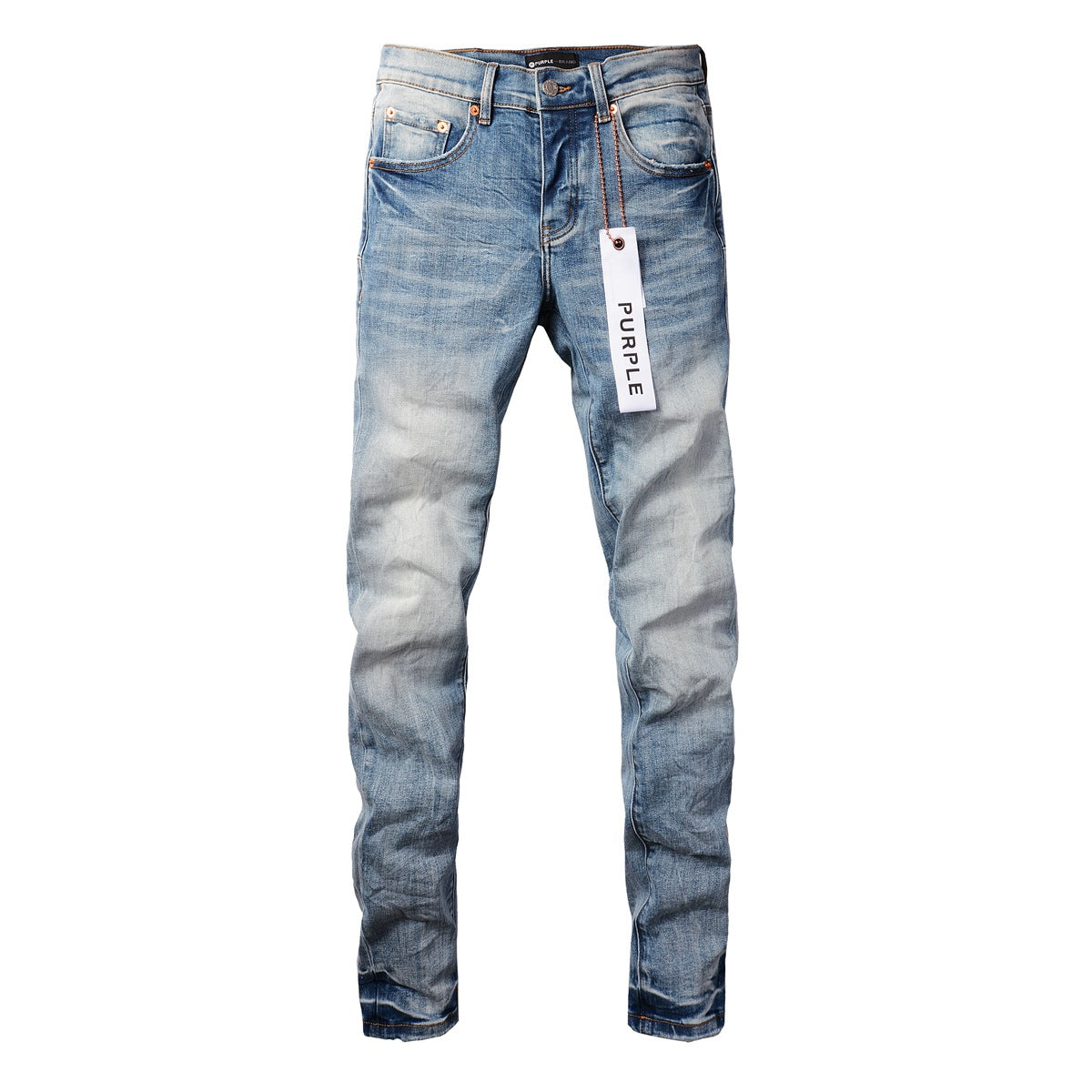 Experience urban sophistication in these men's blue jeans from American High Street. Made with premium materials, these jeans offer both comfort and style. Elevate your wardrobe with these exclusive jeans, perfect for any occasion. Discover a new level of luxury with American High Street.