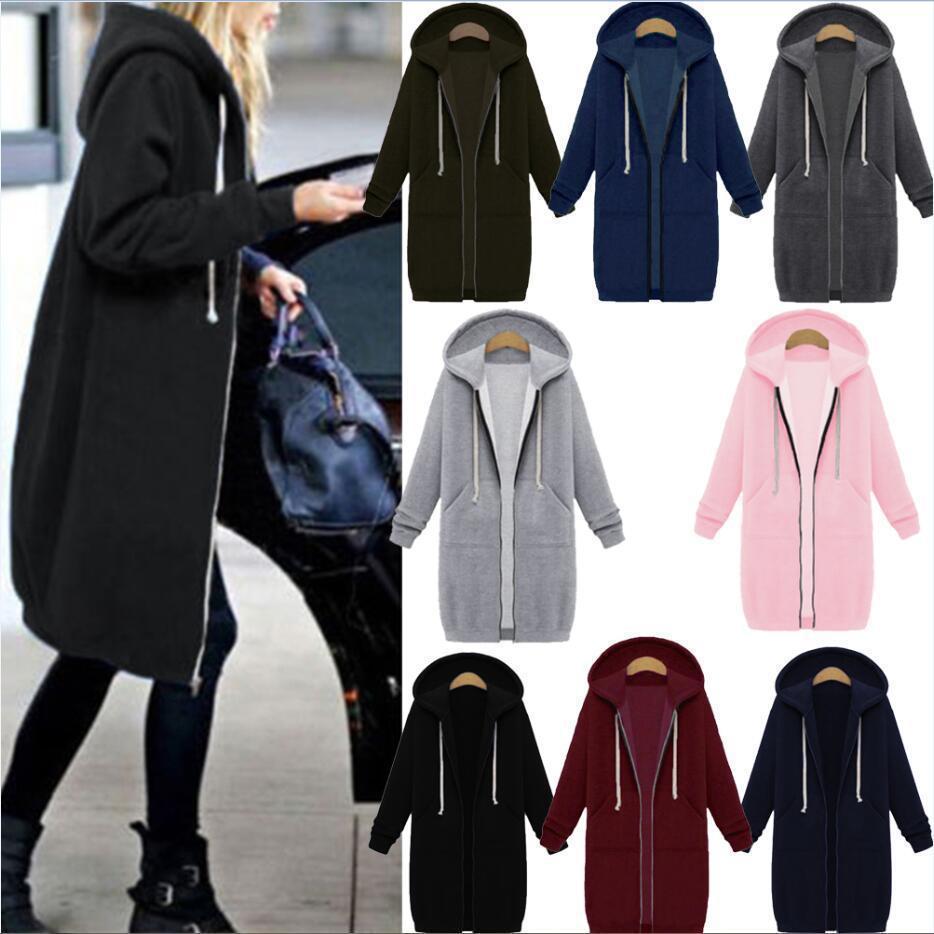 Cozy Hooded Fleece Jacket: Long-Sleeve Layering Essential in Vibrant Hues
