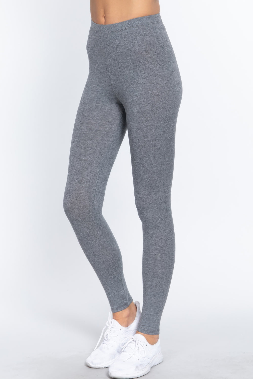 Soft Cotton-Spandex Leggings – Effortless Fit, All-Day Comfort