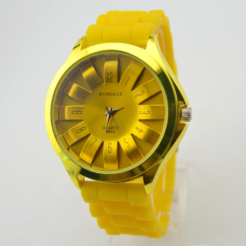 Chrysanthemum Dial Sunflower Tape Women's Quartz Watch