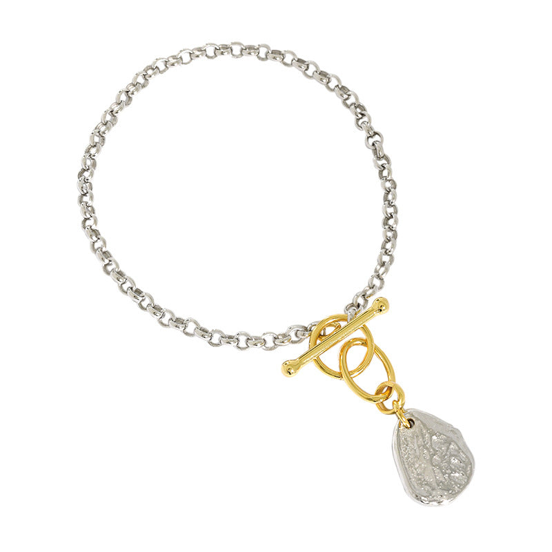 Women's Flemish Baroque Style 925 Sterling Silver Bracelet Rhodium plated