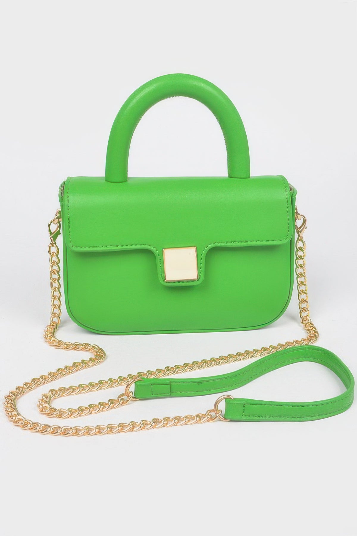 Chic Mini Flap bright green Crossbody Bag