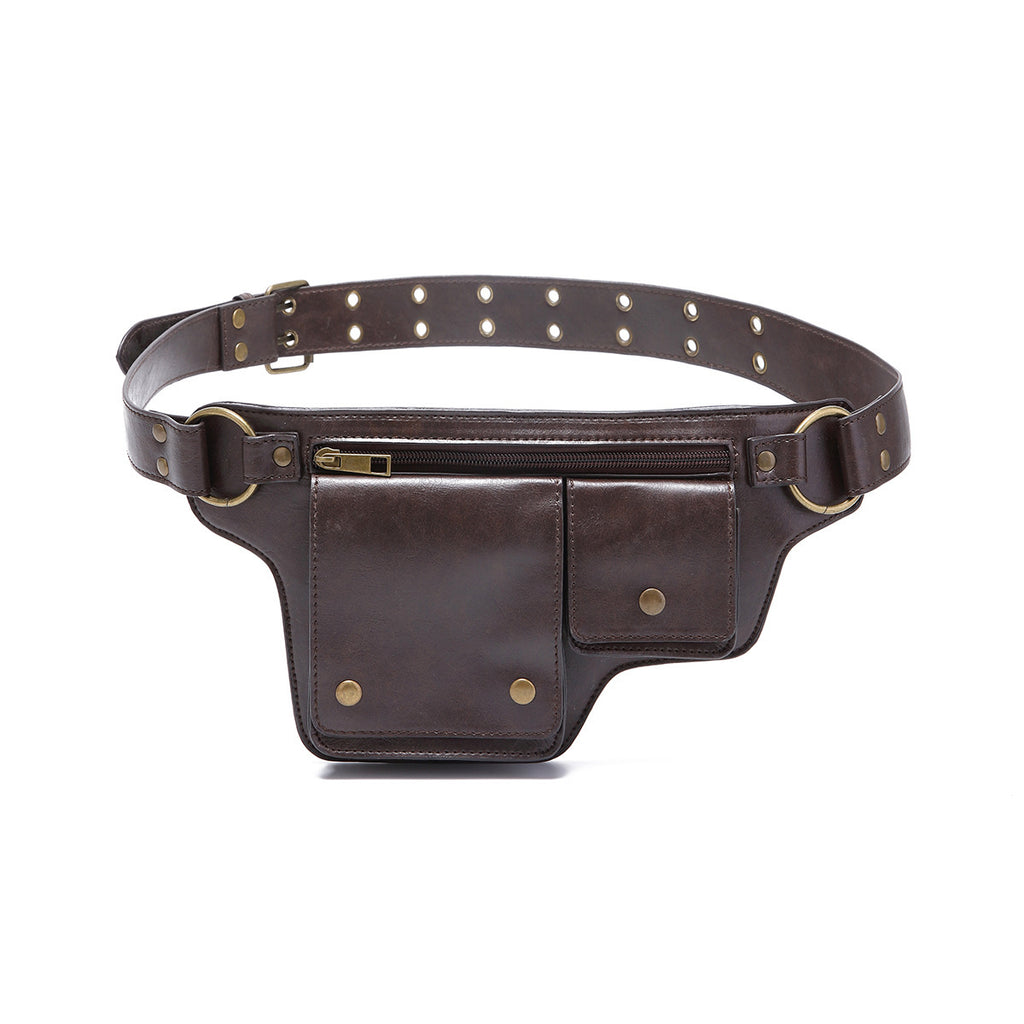 Retro Ranger: Adjustable Hip Sports Bag with Vintage Utility Flair