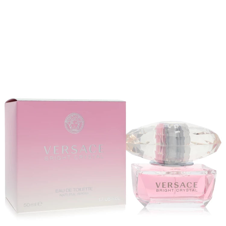 Bright Crystal By Versace Toilette for Women 1.7oz Spray