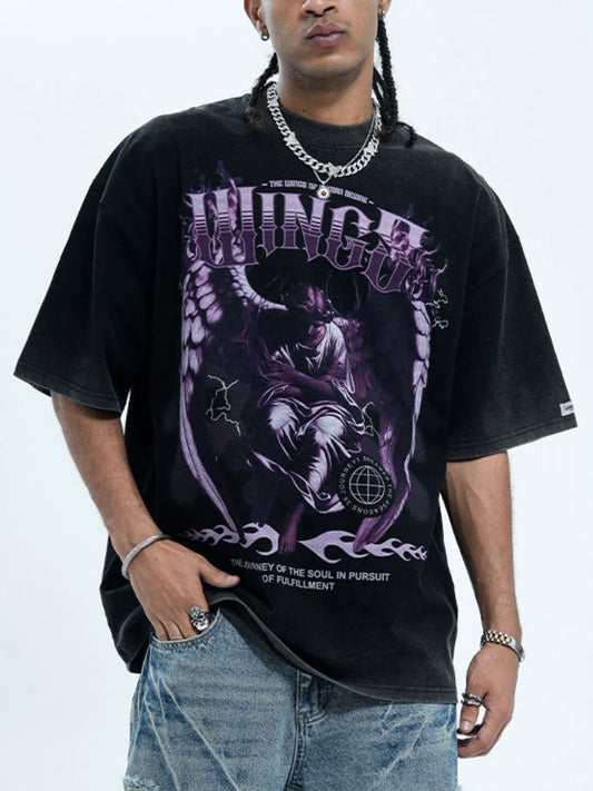 Fierceguy Unisex Streetwear Statement Graphic T-Shirt