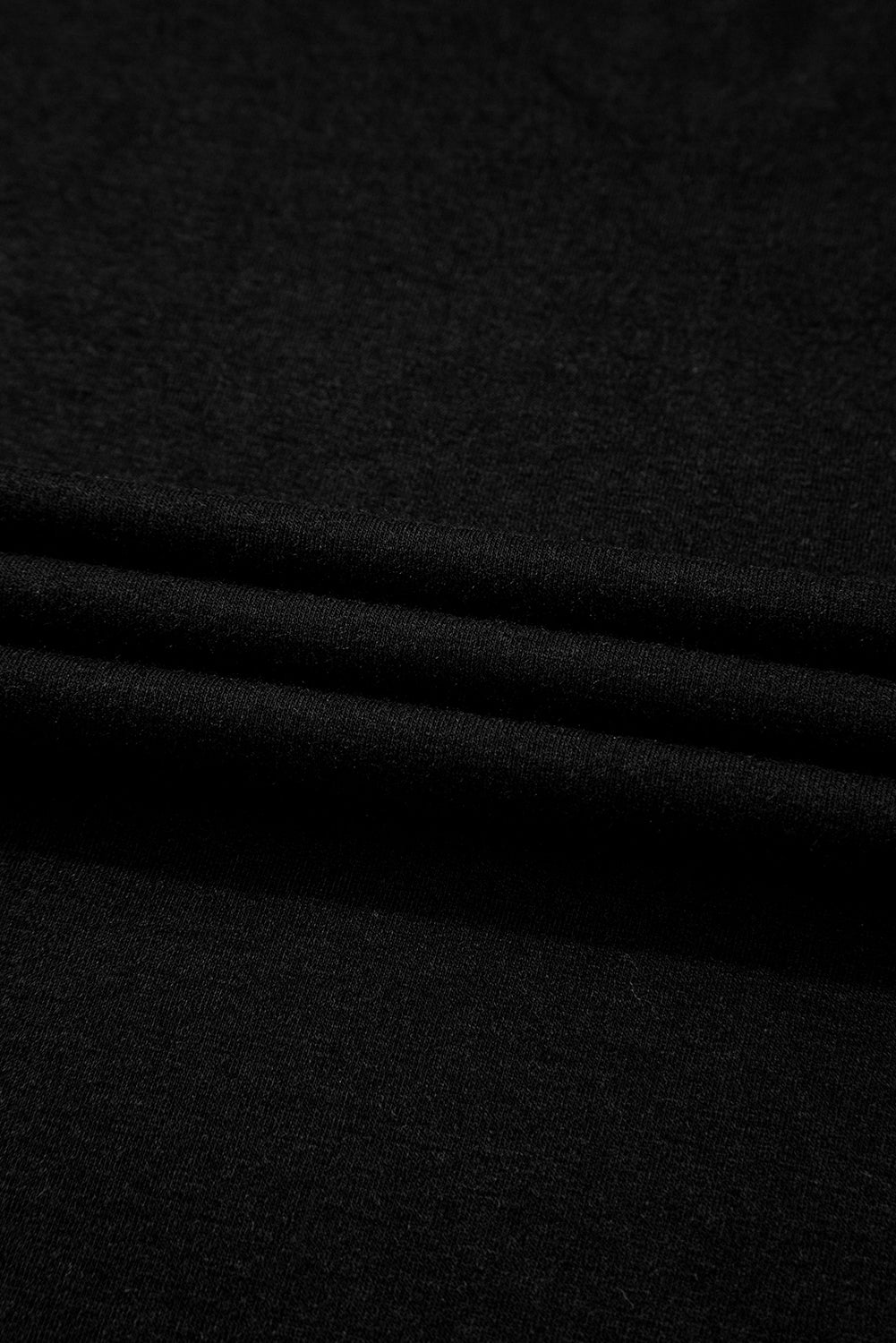 Close-up of black fabric texture