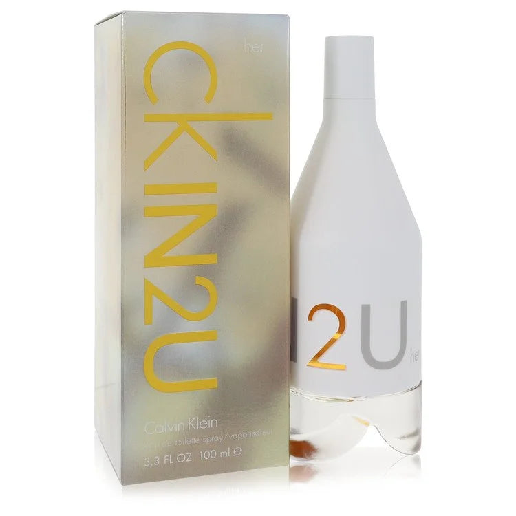 CK In 2U by Calvin Klein Toilette for Women 1.7oz-3.4oz