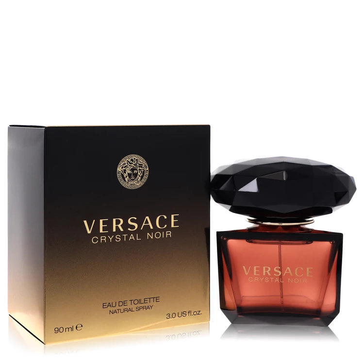 Crystal Noir By Versace Women's Toilette 3oz Spray