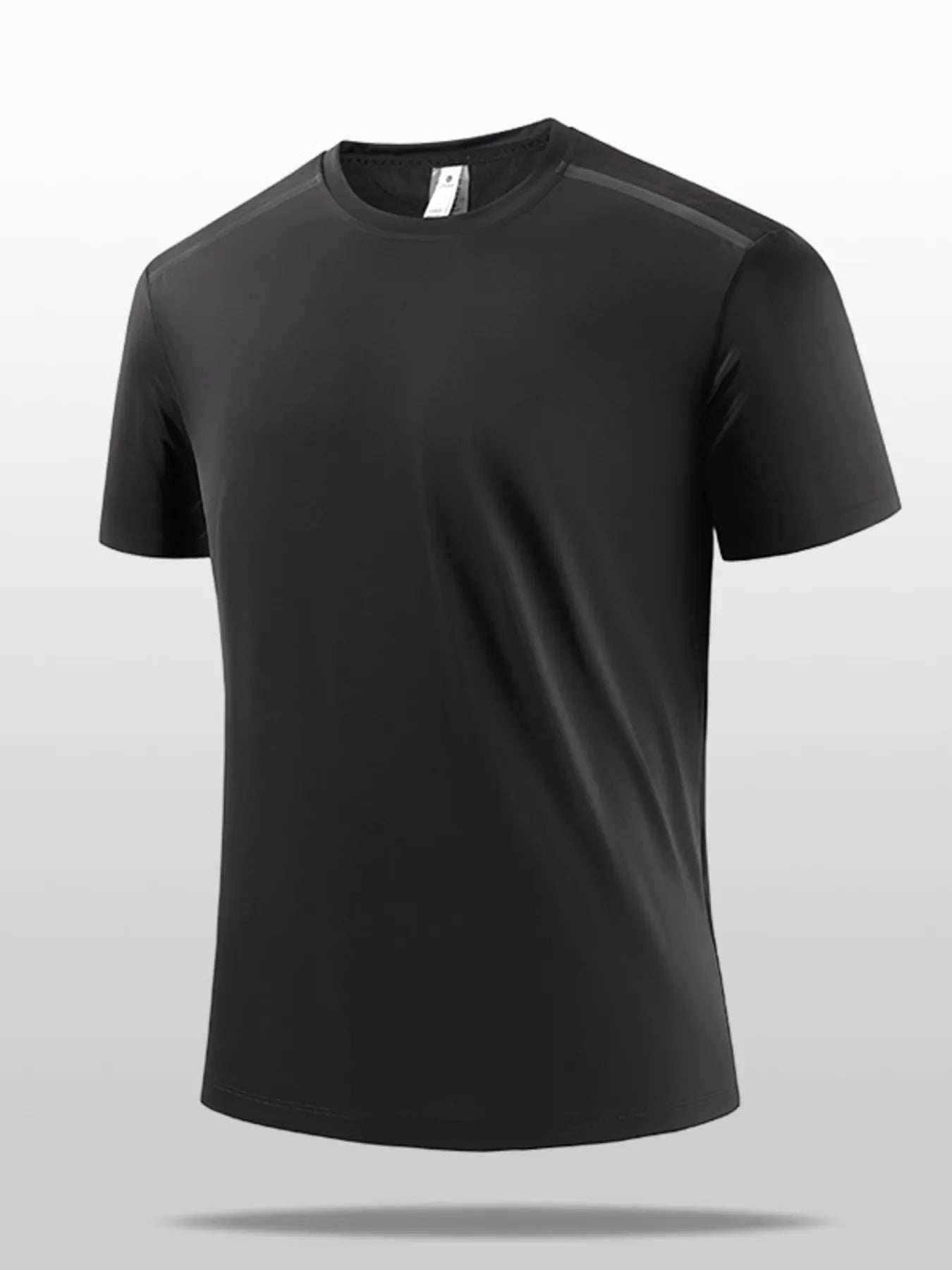 Men's black Breathable Lightweight Active T-Shirt 