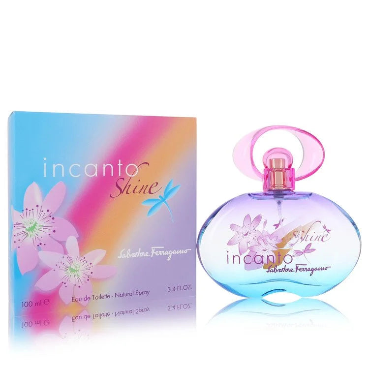 3.4oz-1.7oz Incanto Shine Perfume by Salvatore Ferragamo for Women