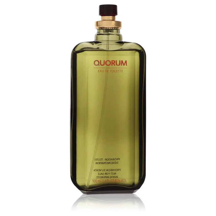 Quorum By Antonio Puig Men's Cologne 3.4oz Toilette (TESTER) Spray