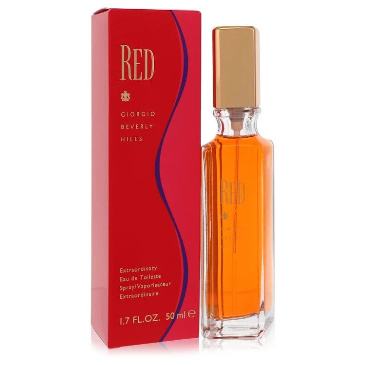 Red By Giorgio Beverly Hills Women's Toilette 1.7oz Spray