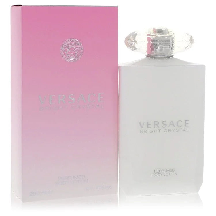 Bright Crystal By Versace Toilette for Women 6.7oz Body Lotion