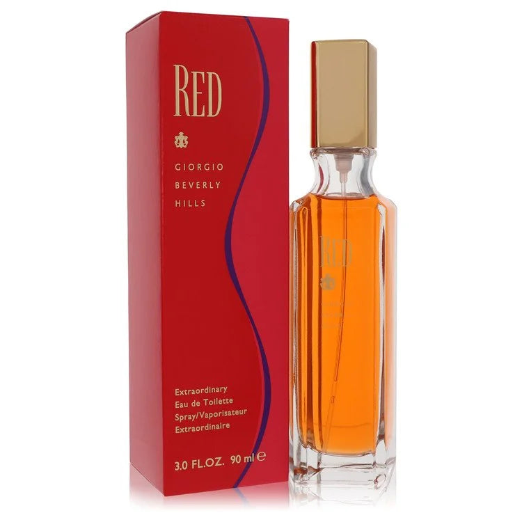 Red By Giorgio Beverly Hills Women's Toilette 3oz Spray