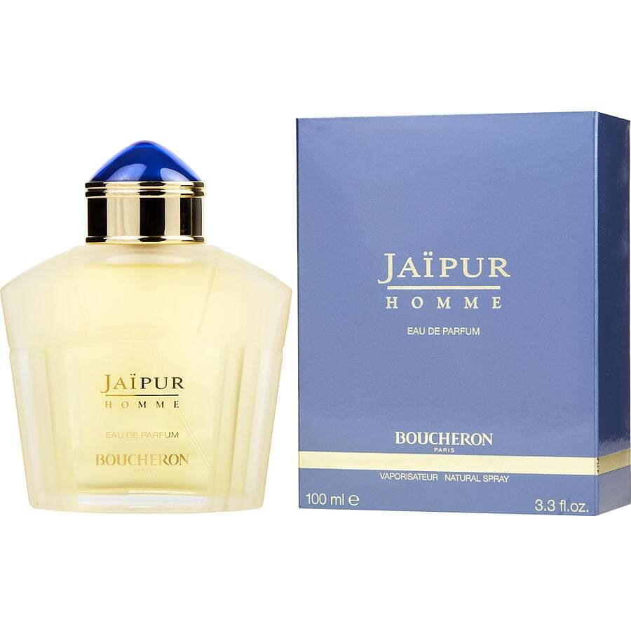 Get ready to make a statement with JAIPUR by Boucheron Men's Cologne Spray! This exhilarating fragrance is your ticket to an unforgettable olfactory adventure. Step into a world of bold sophistication as the rich blend of spices, woods, and exotic notes transports you to the vibrant streets of Jaipur.