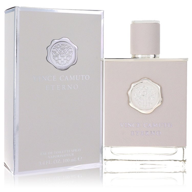 Command attention with Vince Camuto Eterno Men's Spray Cologne. Embrace the power of confidence and allure with this bold fragrance. Crafted for the modern man who demands nothing but the best, Eterno captivates with its invigorating blend of fresh citrus, aromatic herbs, and woody undertones.