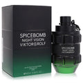 Spicebomb Night Vision is a bold and seductive fragrance that will ignite your senses and leave a lasting impression. This daring scent is the perfect choice for the modern man who wants to make a statement and stand out from the crowd.  The top notes of green mandarin and grapefruit give a burst of freshness, while the heart notes of black pepper and clove add a spicy and masculine touch.