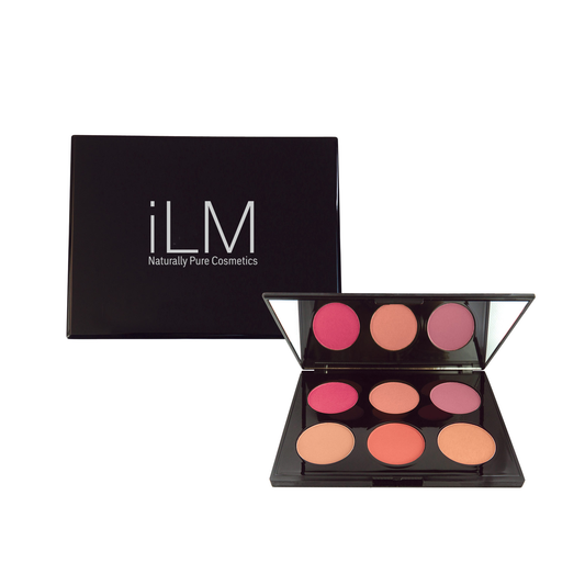 Experience a pampering, pillowy glow on your cheeks with our 6 shade iLM Cosmetic Blush Palette. The silky powder effortlessly adds a pop of color to your face, and the buildable formula allows you to customize the intensity to your liking.