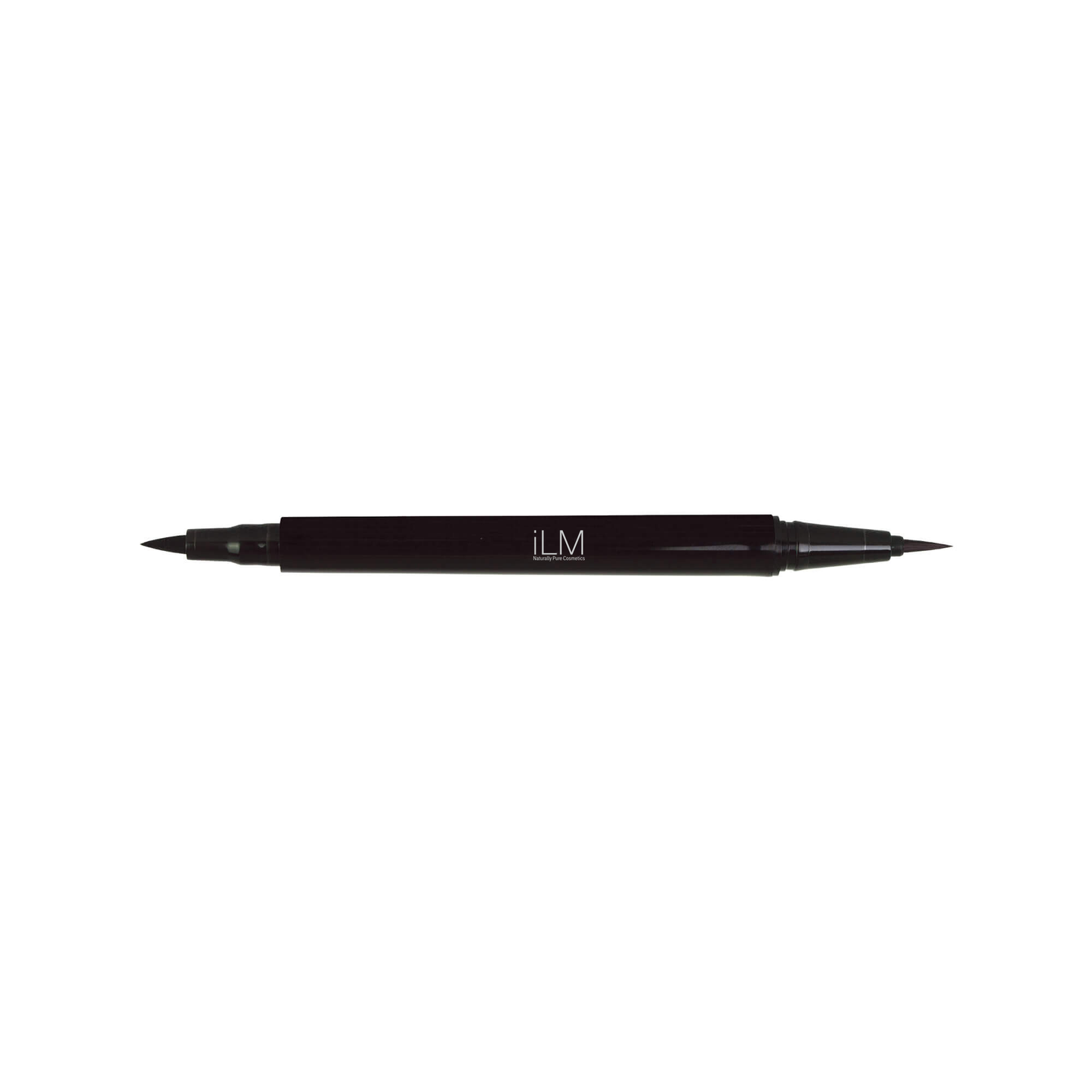 The iLM Cosmetic Dual Tip Eye Definer Pen provides precision and versatility for creating various looks with its two controlled brushes. The fine brush end offers sharp lines, perfect for a classic cat eye, while the larger, felt tip end allows for more dramatic looks with just one sweep. The long-lasting formula prevents smudging and flaking, making it the ultimate choice for enhancing your eye shape.
