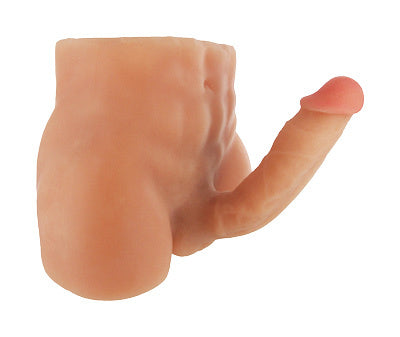 Get ready for the most life-like combo masturbator experience you could ever dream of with Double Up Dennis Realistic 3D Penis! Squeeze the firm, tight ass as you explore 8.5 inches of SexFlesh material crafted to perfection for the ultimate pleasure.