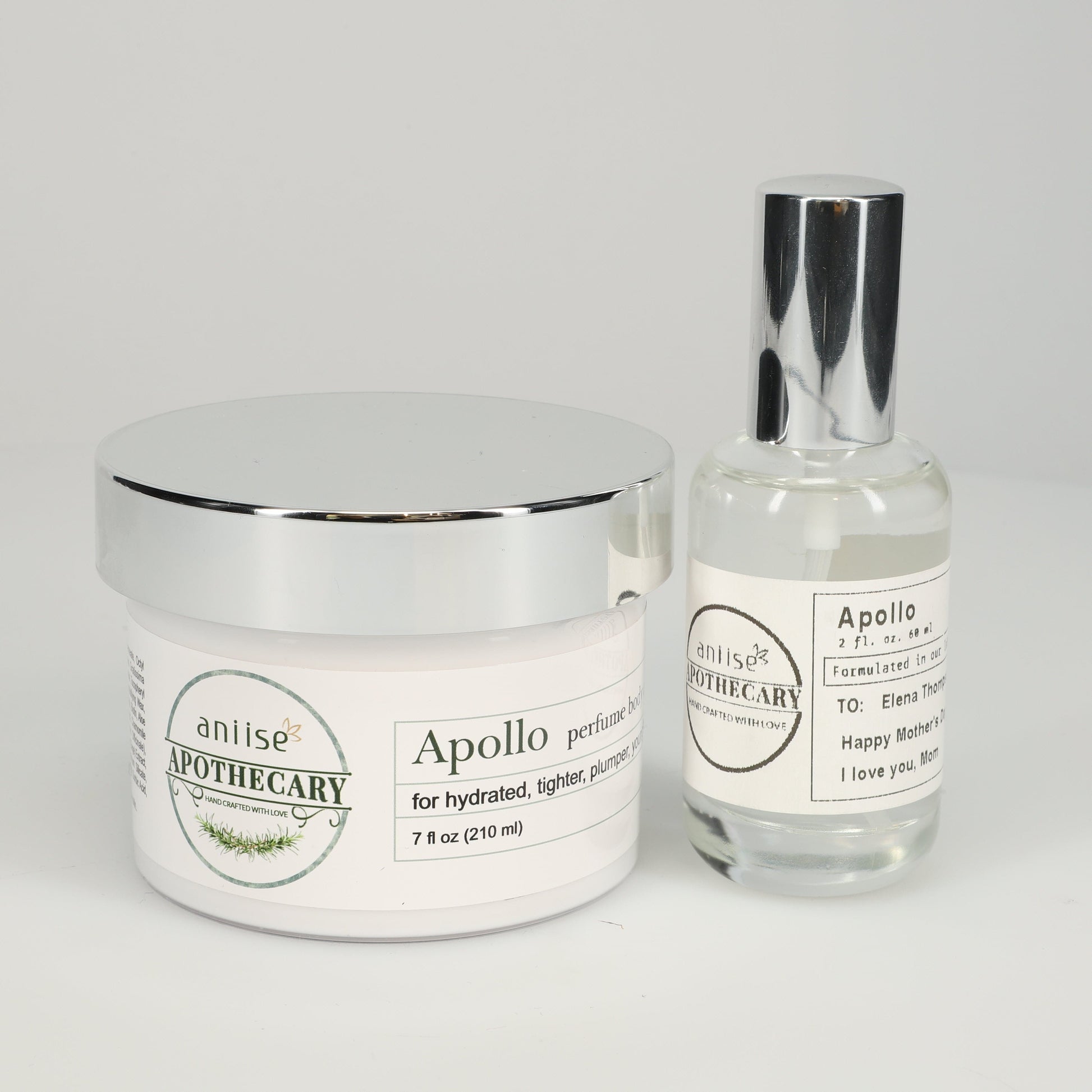 Indulge in luxury with our Apothecary Fragrance Oil/Perfume Body Cream Set. Each scent is inspired by a high-end fragrance, such as our Apollo scent, which captures the essence of BACCARAT ROUGE 540 with woody cedar notes and hints of jasmine and saffron. Neptune - Inspired by OUD & BERGAMOT / Rich earthy scent with a hint of citrus. Juno - Inspired by DUB