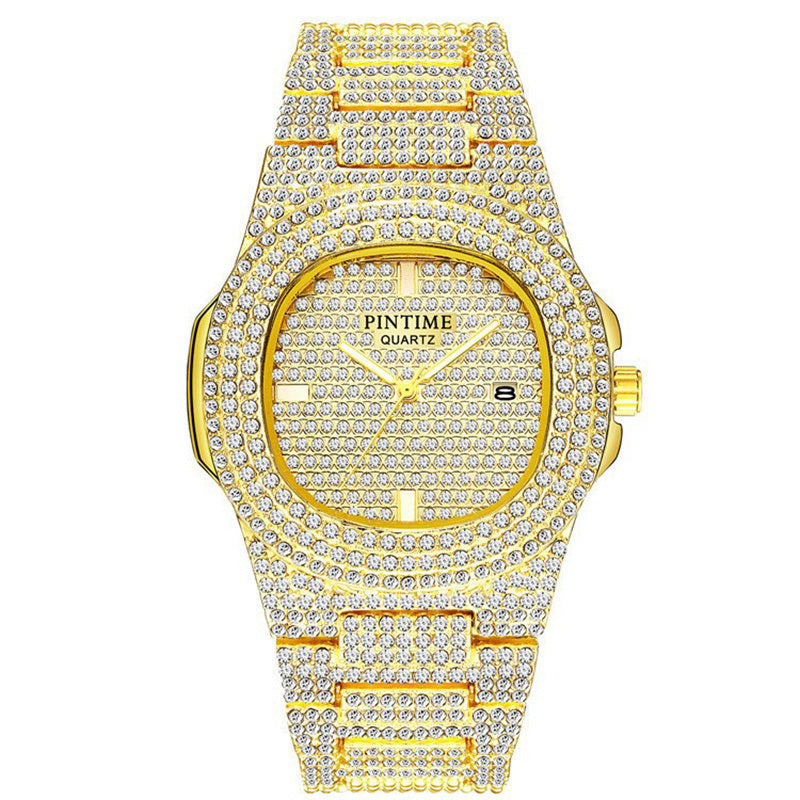 Luxury Look Unisex Crystal Watch