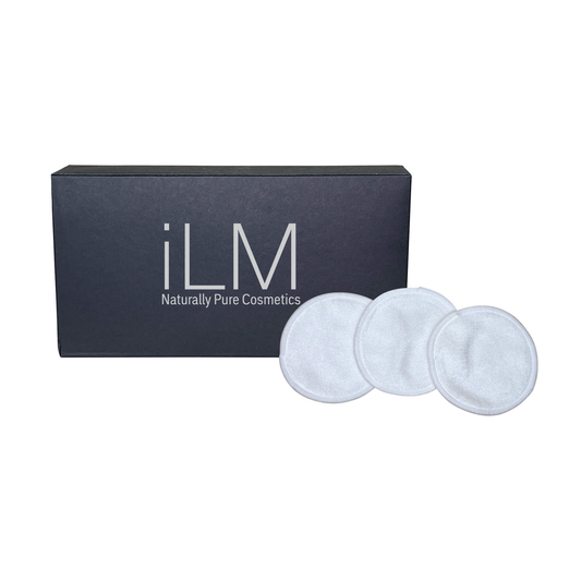 Transform your makeup removal routine with iLM Cosmetic Eye &amp; Face Reusable Cleansing Pads - the eco-friendly alternative to disposable wipes and cotton pads. Made from a blend of 70% bamboo and 30% cotton, these pads are naturally antibacterial and gentle on even the most sensitive skin. Say goodbye to single-use items and hello to a sustainable and effective way to remove makeup and daily dirt. 