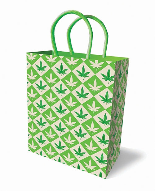 The Cannabis Diamonds Gift Bag from Little Genie is sure to make the cannabis connoisseur in your life swoon! This small yet majestic bag is made of sturdy card stock and features captivating foil stamping, plus woven handles for added finesse.