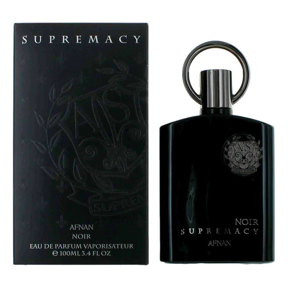 Supremacy Noir, a spicy Oriental dream from Afnan, is the ultimate scent for electrifying days in spring and summer. It'll grab the attention you deserve without becoming the center of attention. A mild strength and moderate projection keep you leaving them wanting more.