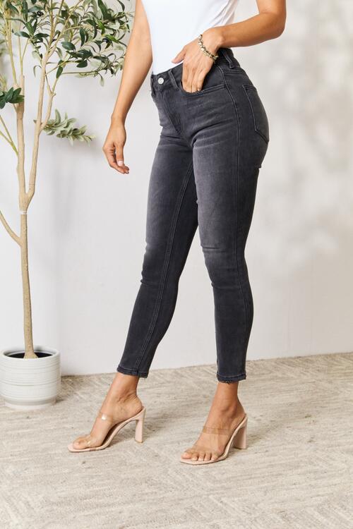 BAYEAS Women's Cropped Skinny Jeans